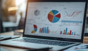 Website audit report concept