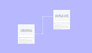 original and duplicate content